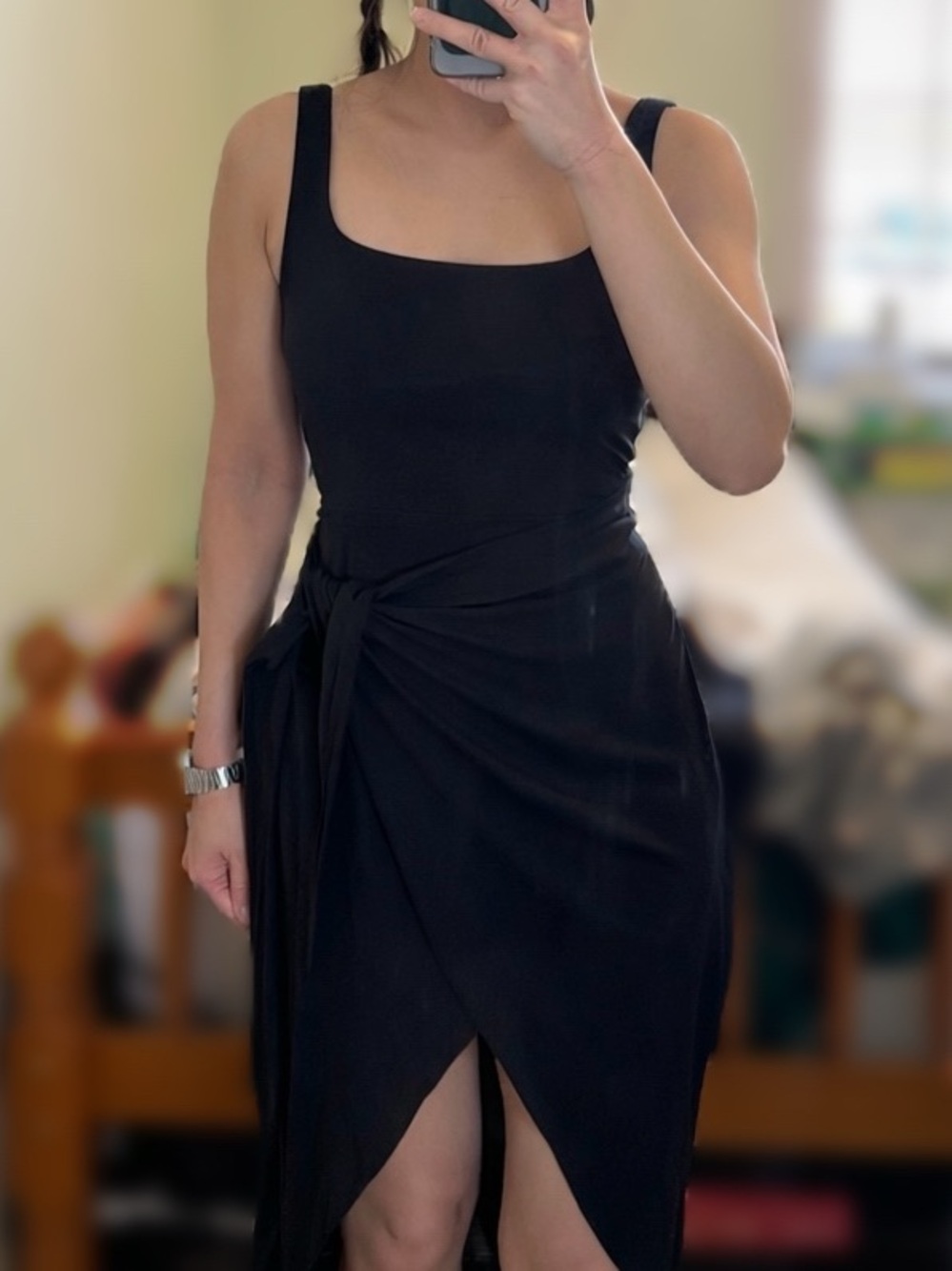 Aritzia Wilfred Saturn midi dress